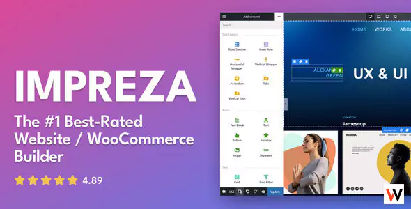 Impreza WordPress Theme Cover Image