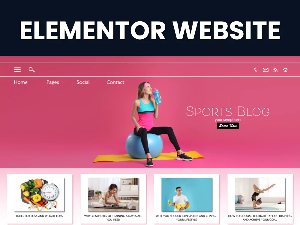 I will be your elementor expert for your WordPress website