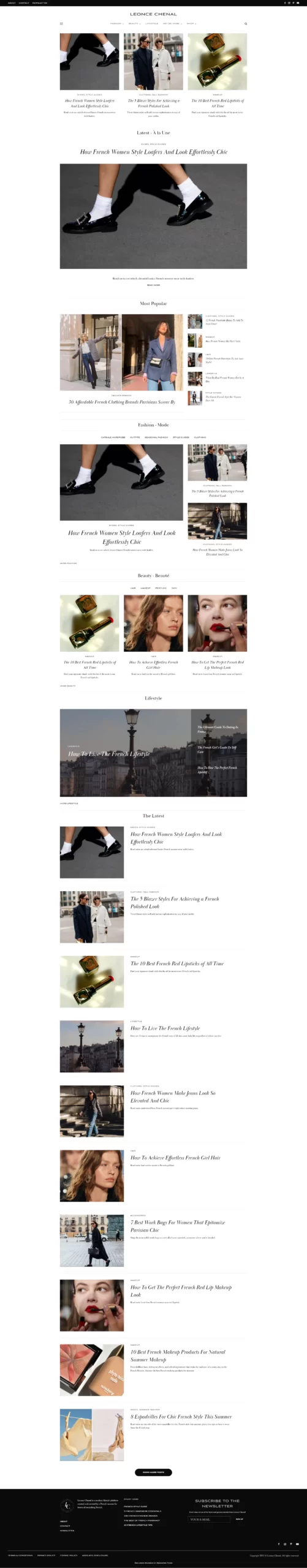 WordPress Website for Blogging